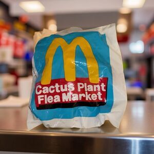 2022 Grimace McDonalds Adult Happy Meal Cactus Plant Flea Market UNOPENED